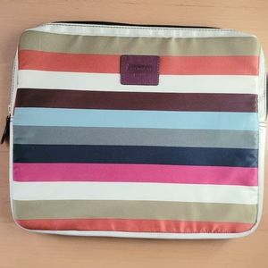 COACH Mullticolored Satin Laptop Case